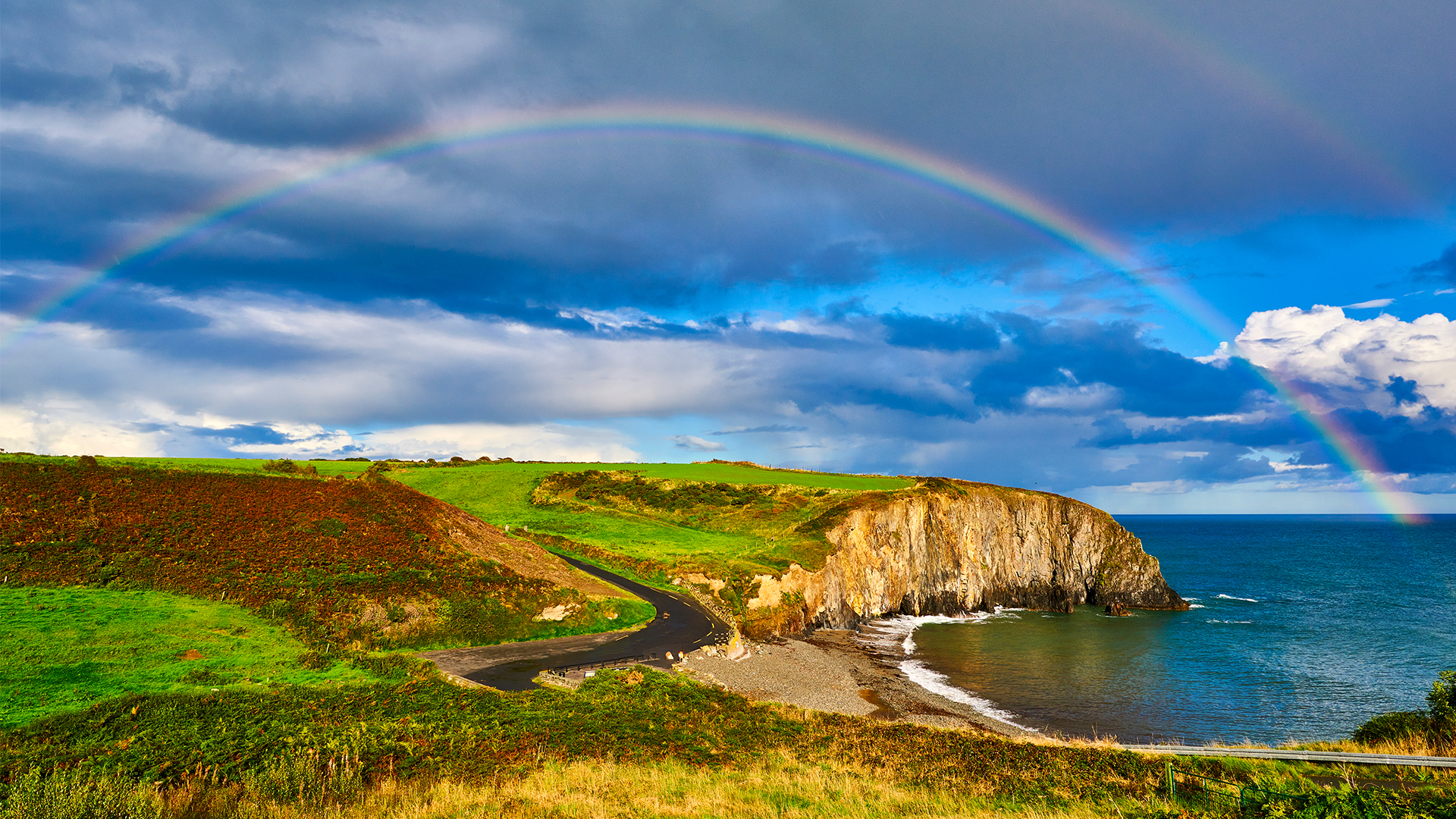 ballyvooney海岸,科佩海岸地质公园,爱尔兰 (© Andrea Pistolesi/Getty Images)